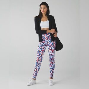 Lululemon Wunder Under High Rise Full Length Leggings in Capoeira Multi Size 4